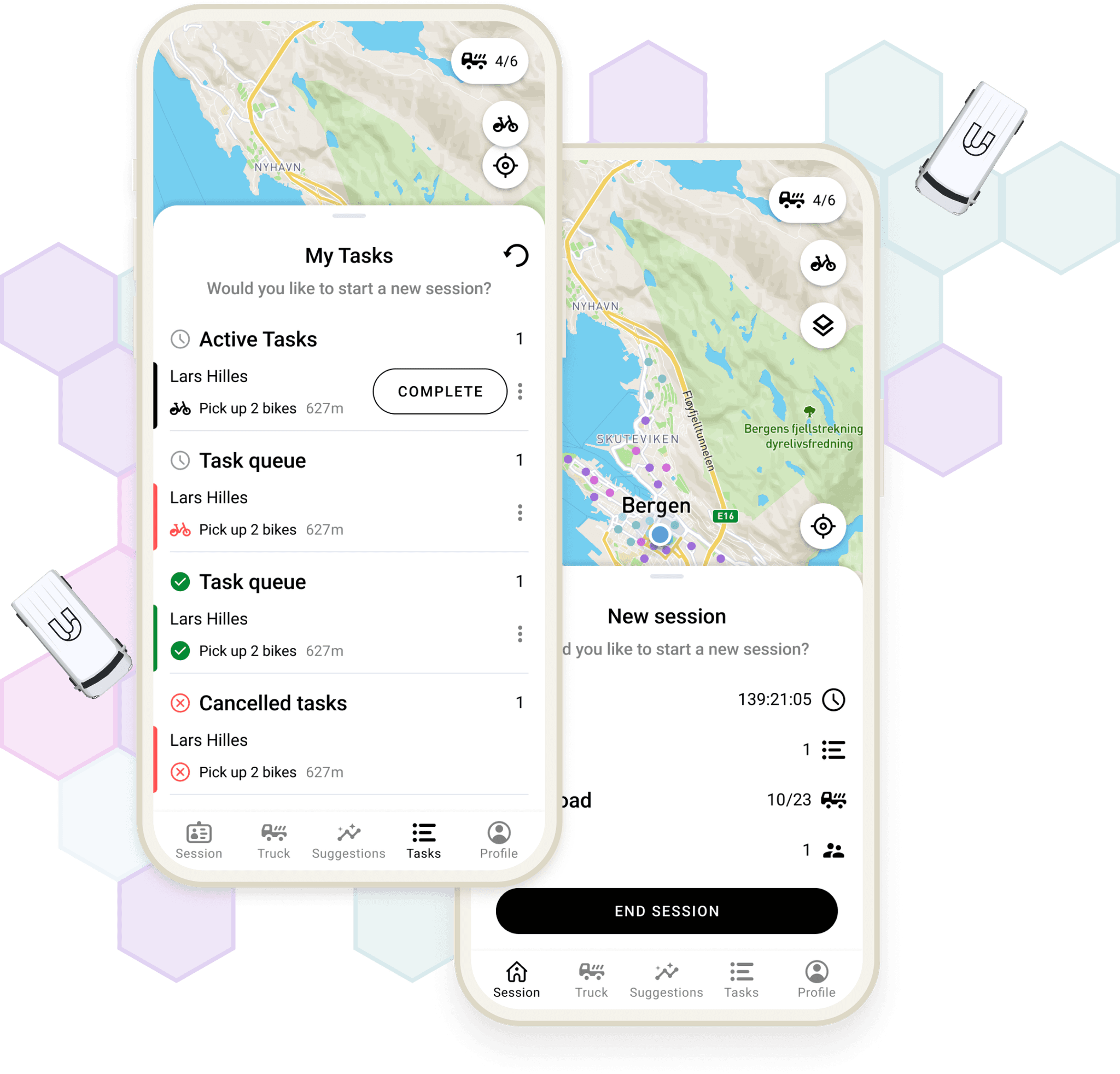 Image: Crew Mobile App